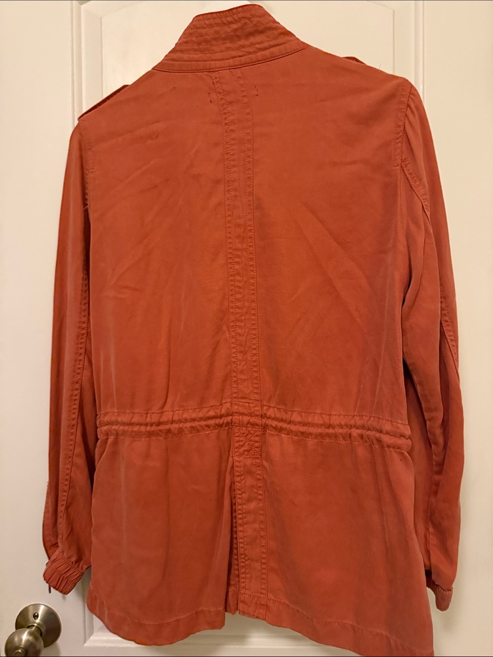 Max Jeans Rust Orange Utility Field Jacket - Picture 13 of 16